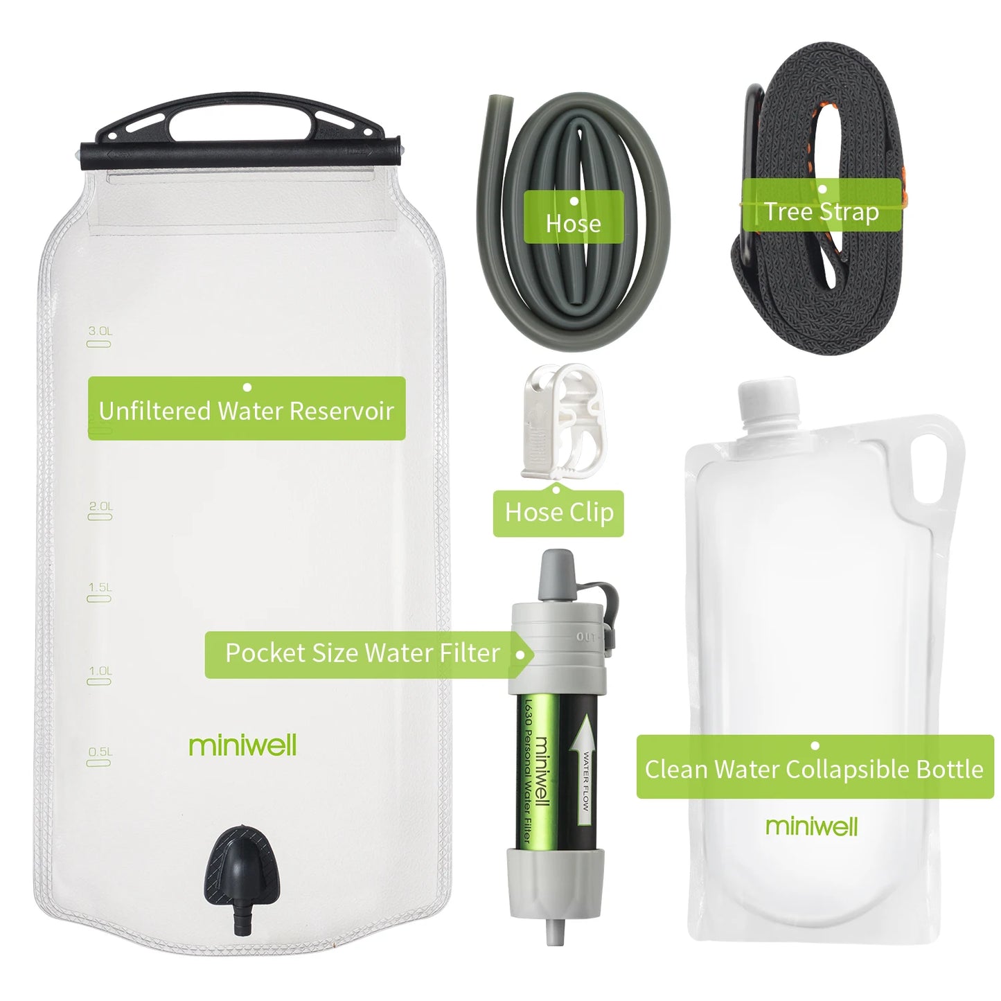 miniwell new model outdoor water filter L630A