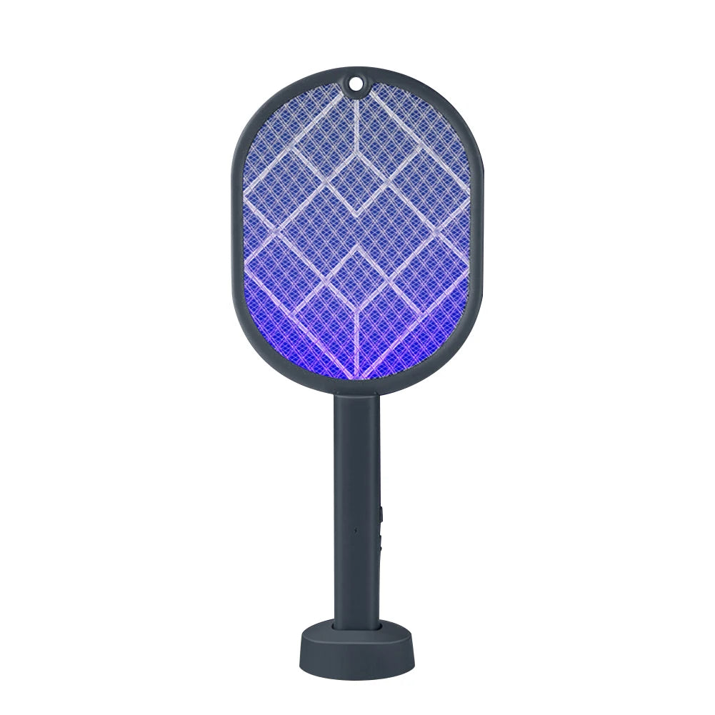 Electric Mosquito Zapper Racket Rechargeable Bug Killer Lamp Indoor Outdoor