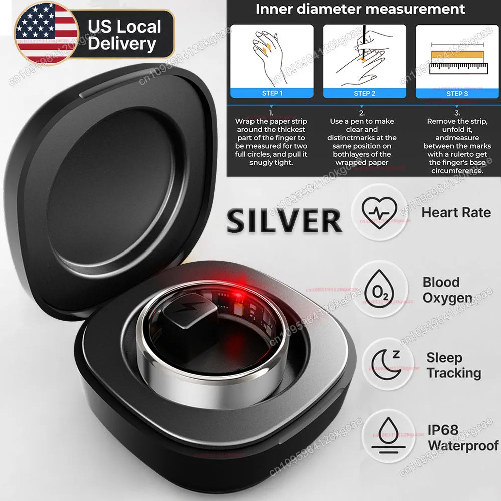 Ola Esporte Smart Ring Monitors Heart Rate Oxygen And Sleep