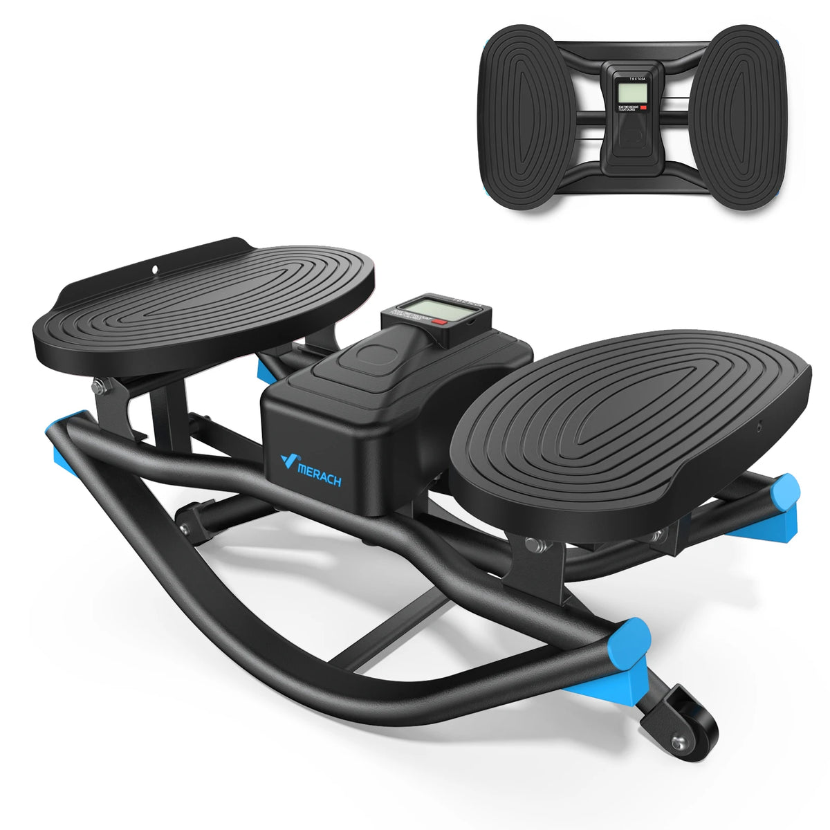 MERACH Rocking Stepper With Ab Twist Board For Home Workouts