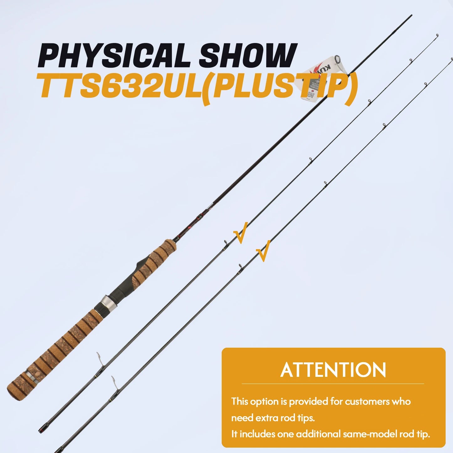 Kuying Teton River Casting Spinning Carbon Fishing Rod