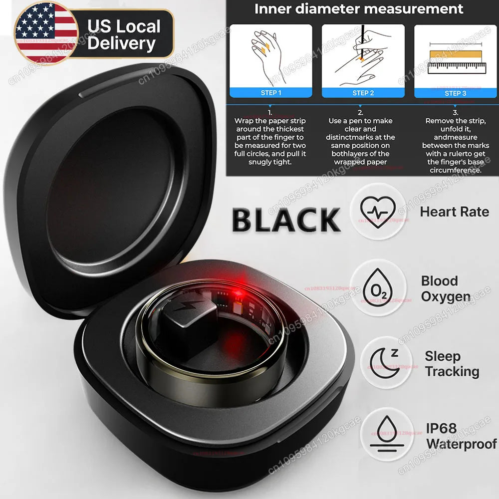 Ola Esporte Smart Ring Monitors Heart Rate Oxygen And Sleep