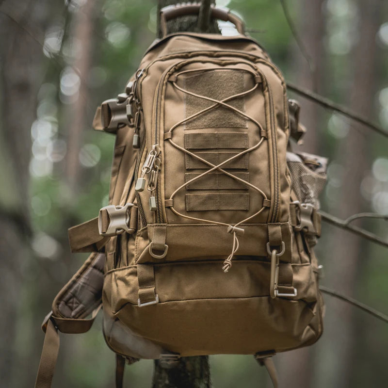 LQARMY Tactical Backpack Large Capacity Outdoor Hiking Bag