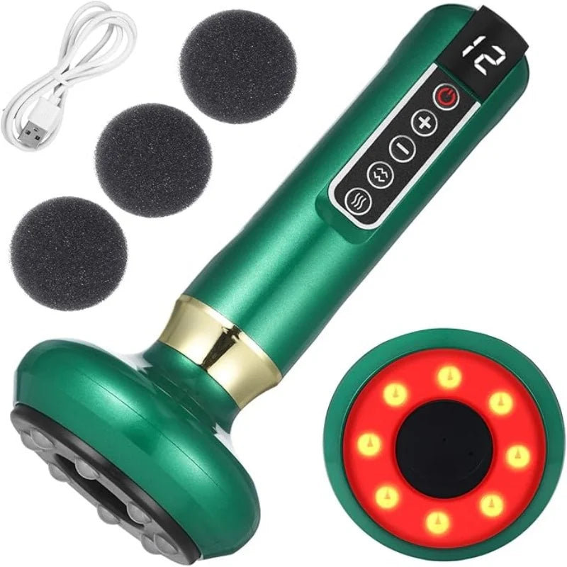USB Cupping Massage Device With 12 Level Intensity For Back