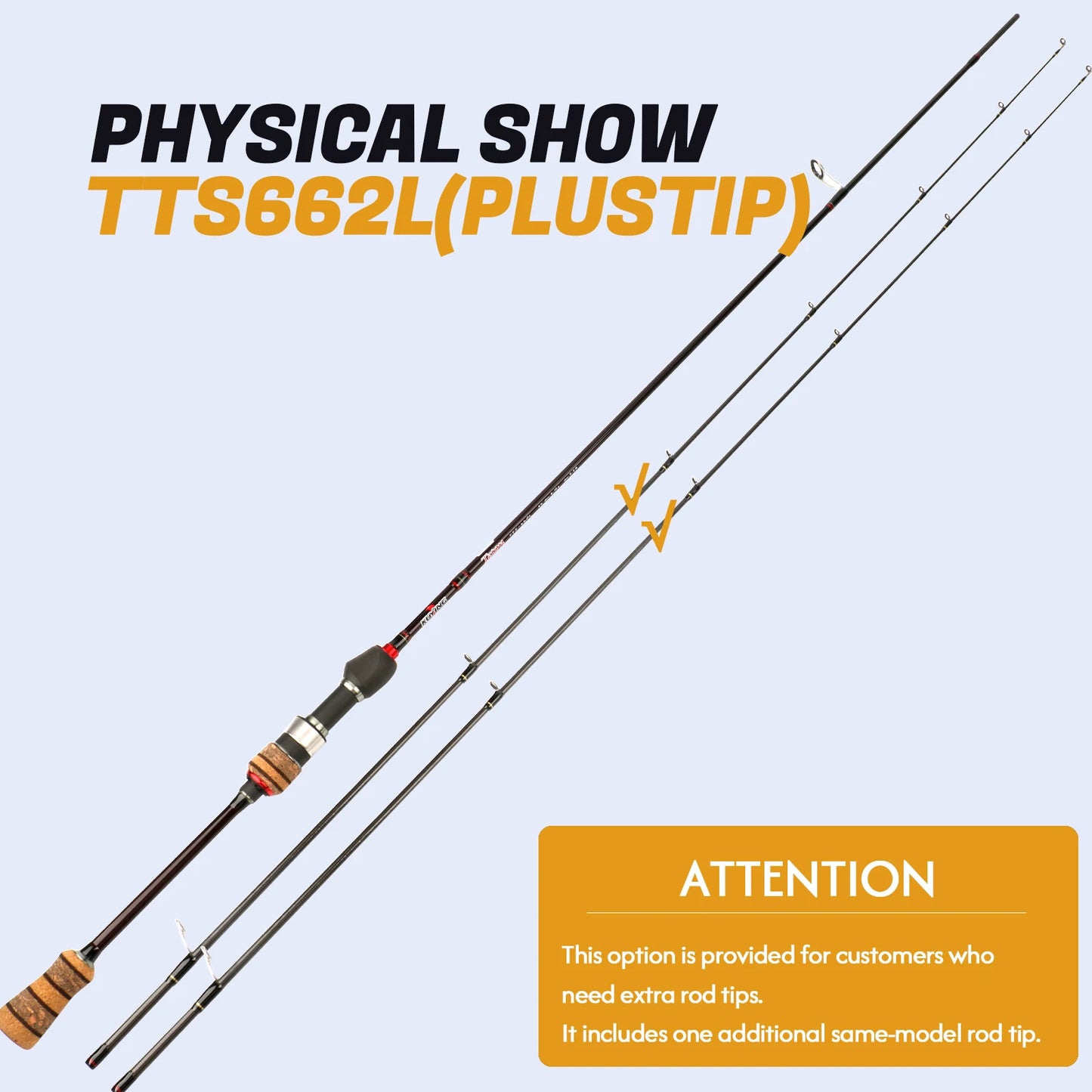 Kuying Teton River Casting Spinning Carbon Fishing Rod