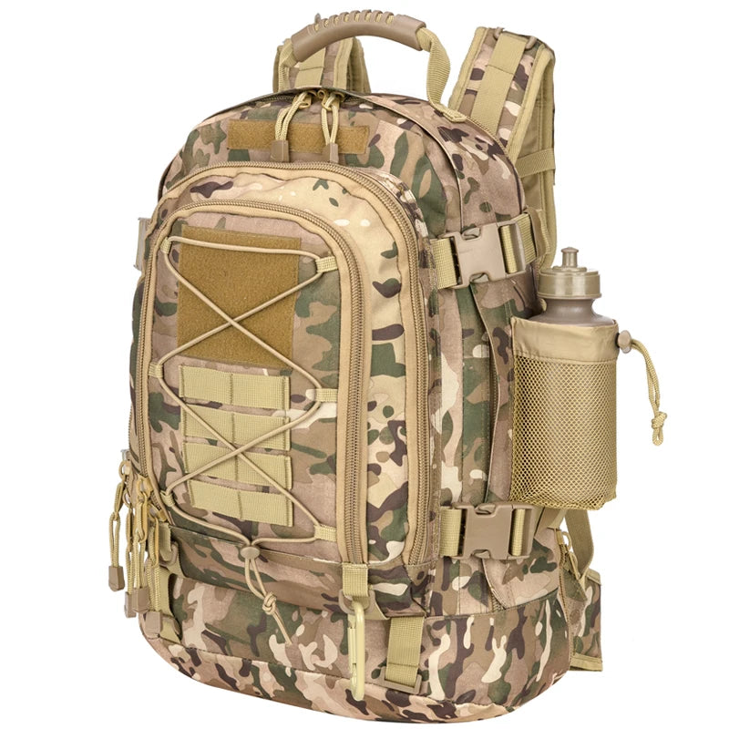 LQARMY Military Tactical Backpack Molle Assault Rucksack For Outdoor Travel