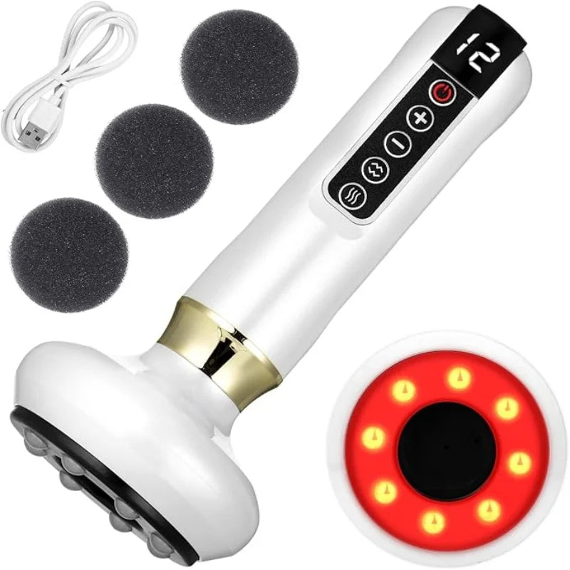 USB Cupping Massage Device With 12 Level Intensity For Back