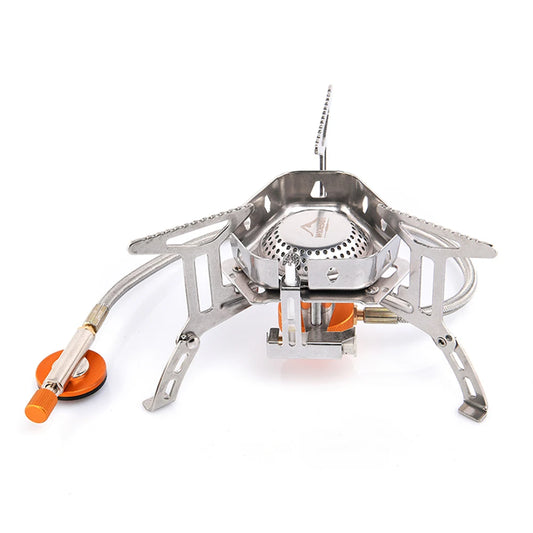 Widesea Windproof Gas Burner Camping Stove Outdoor Survival Kit