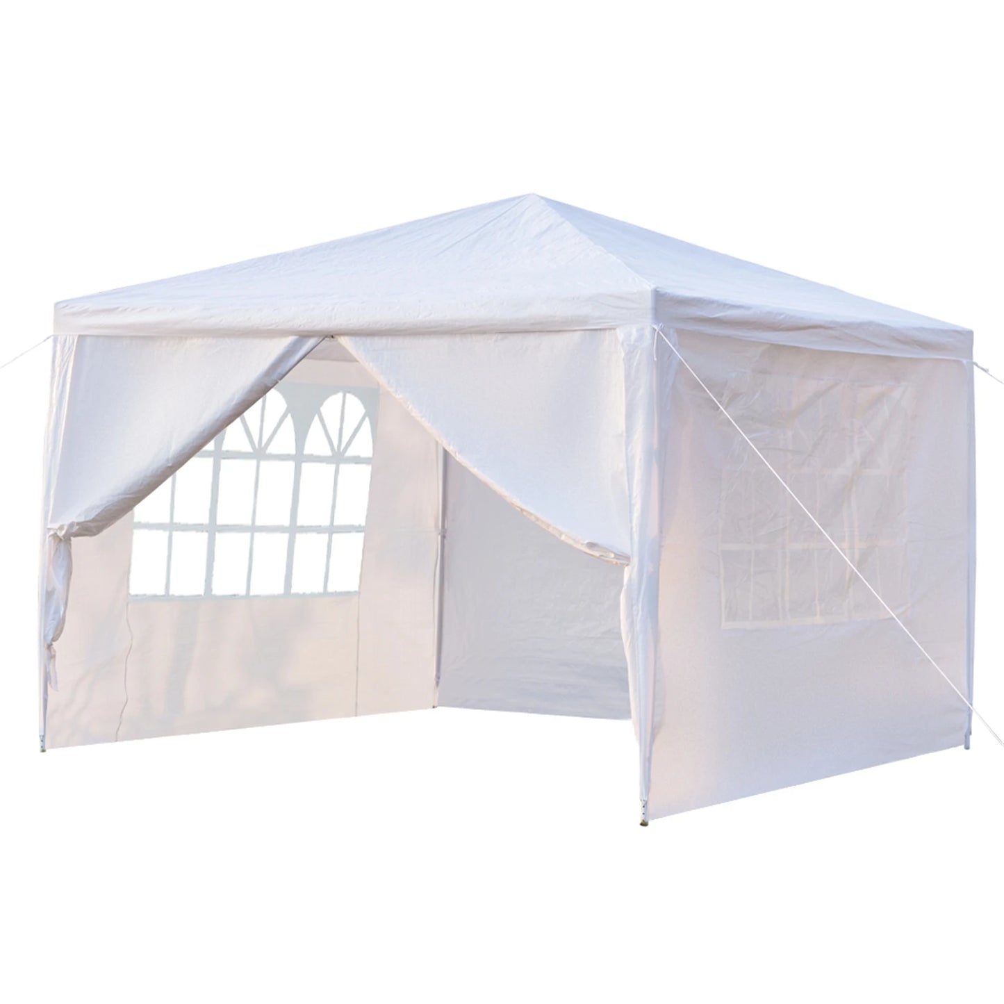 Folding Canopy Tent Tarp Rainproof Multi-function Camping Sunshade Oxford Cloth Waterproof Sun Shelter for Garden Patio