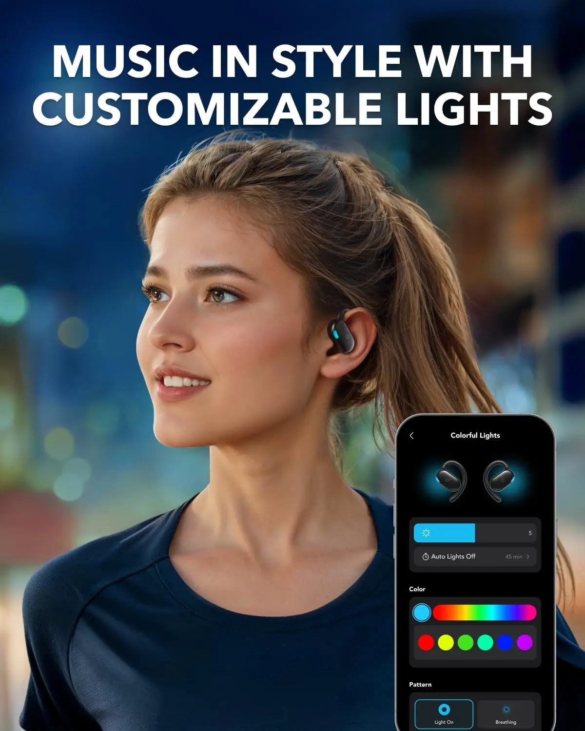 Anker Soundcore V20i Open Ear Headphones With Adjustable Ear Hooks