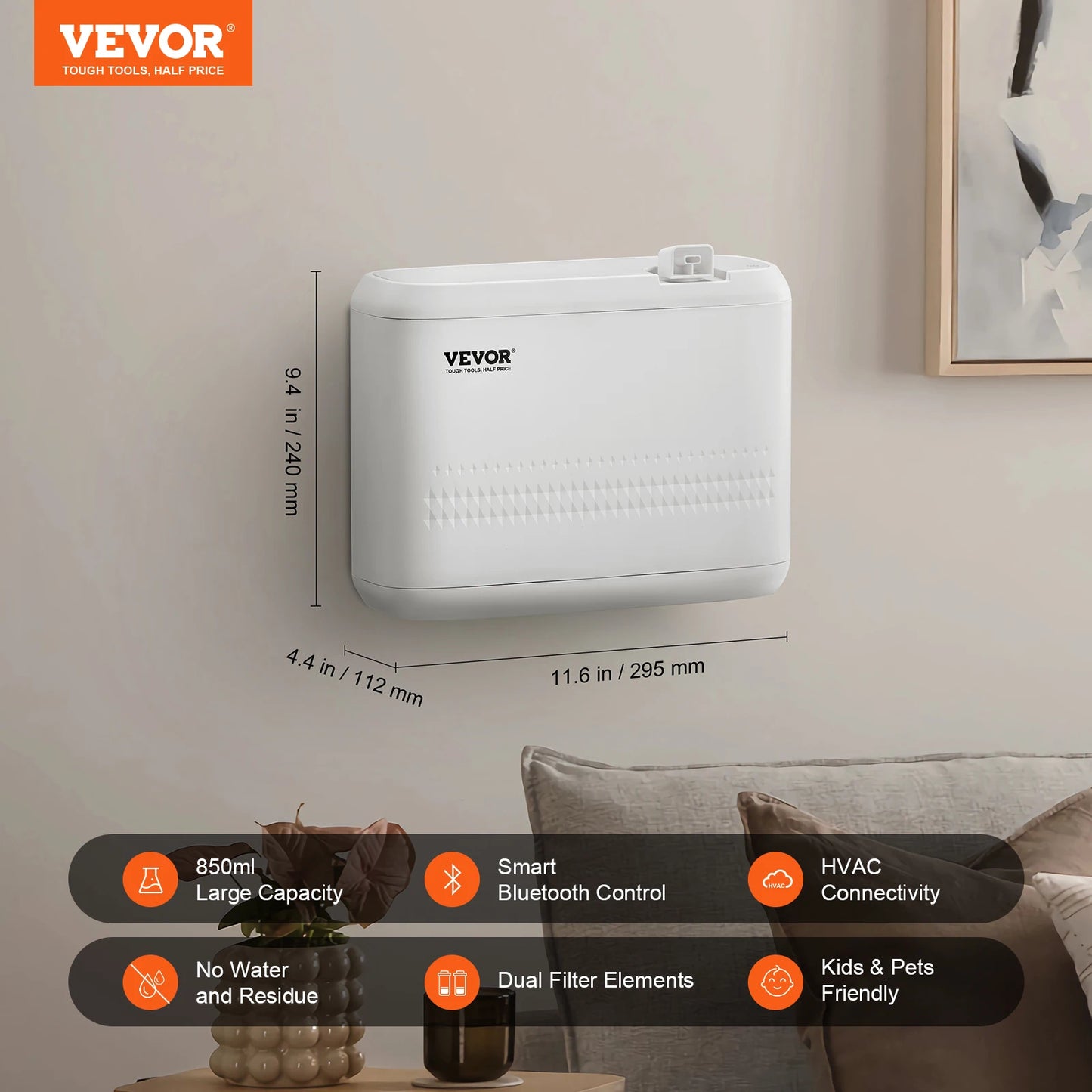 VEVOR Scent Air Machine For Home Diffuser And HVAC