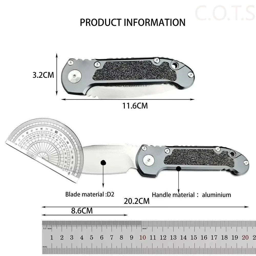 LUDT Gen III Outdoor Folding Knife With Safety Lock