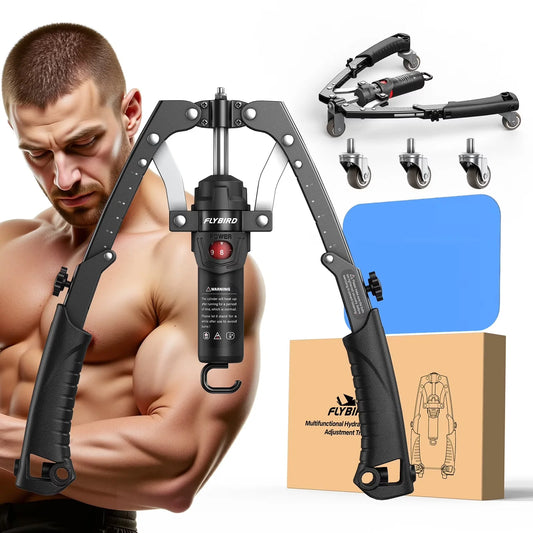 FED Fitness Arm Trainer 3in1 With Ab Roller Wheel System