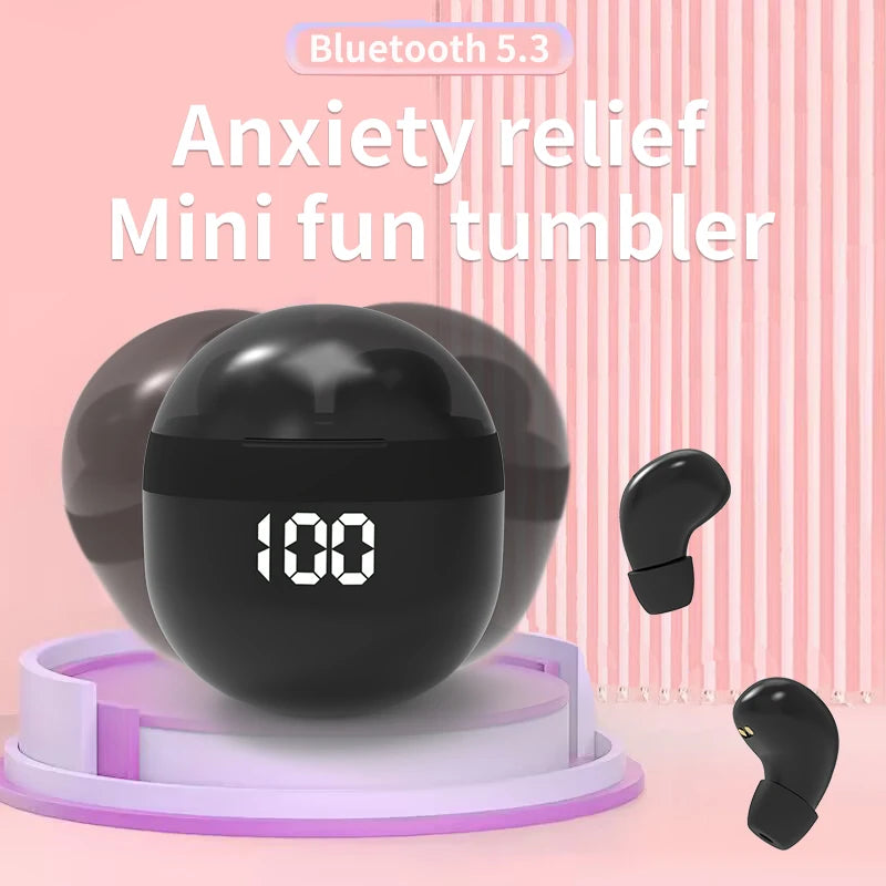 SHUKE Noise Reduction Sleep Headphones Wireless Bluetooth Earphones With Mic