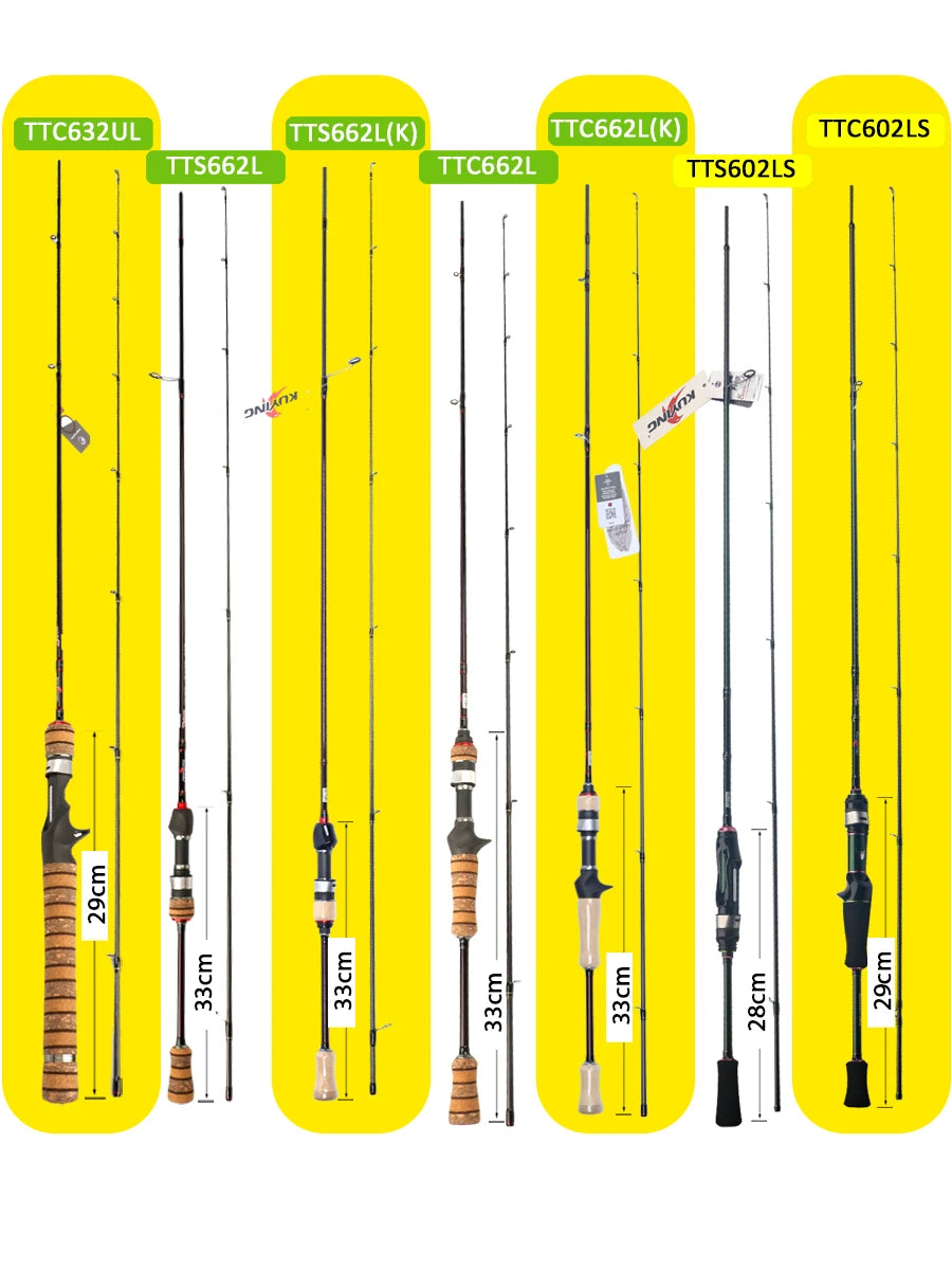 Kuying Teton River Casting Spinning Carbon Fishing Rod
