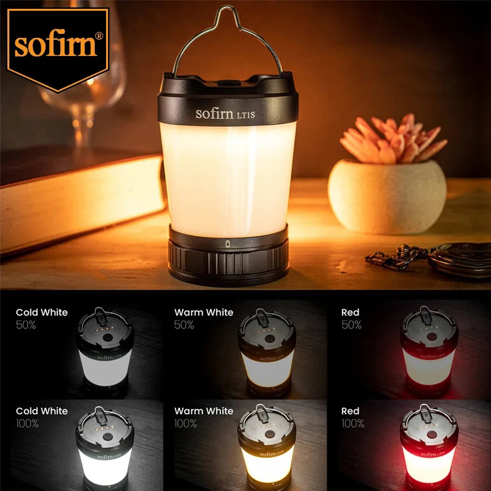 Sofirn LT1S Rechargeable Camping Light Lantern With USB C Power