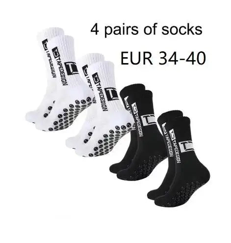 Football Socks Mid Tube Glued for Training and Competition