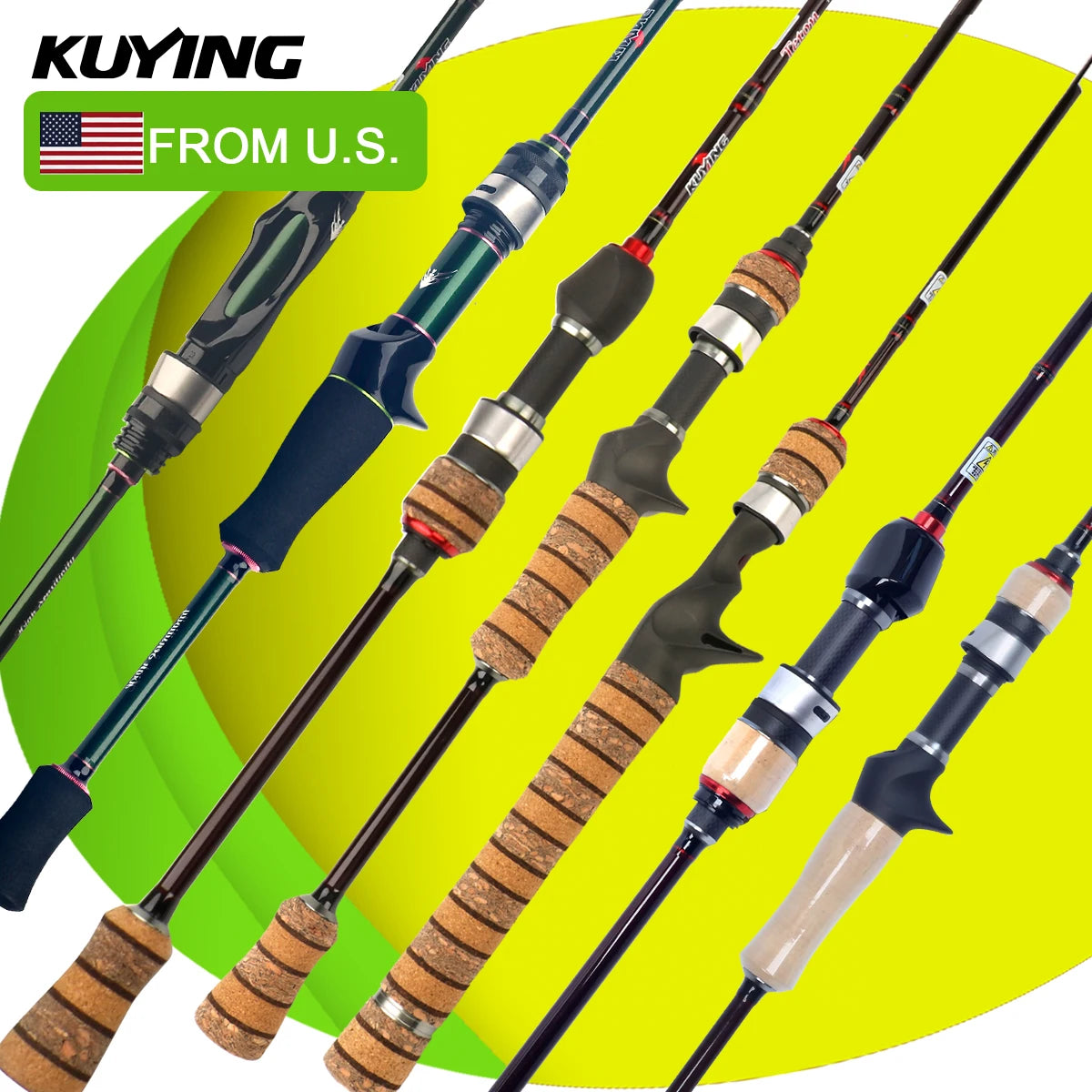 Kuying Teton River Casting Spinning Carbon Fishing Rod