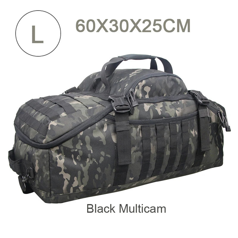 LQARMY Outdoor MOLLE Tactical Backpack For Hiking Travel