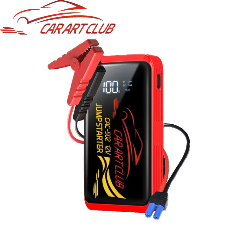 600A Car Jump Starter Portable 12V Auto Petrol Diesel Starting Device Cables Portable PowerBank Car BatteryChargerBooster