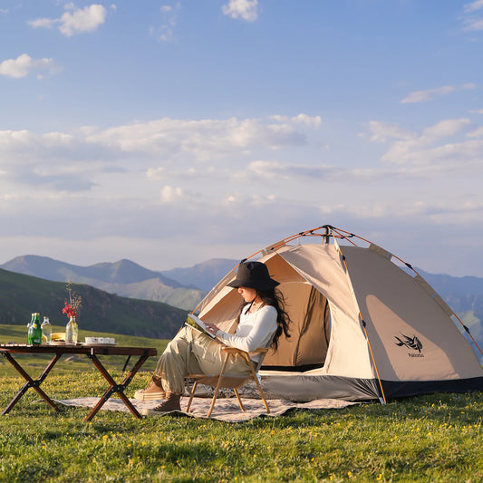 Pakicetus Outdoor Automatic Pop Up Shelter Tent Waterproof Camping