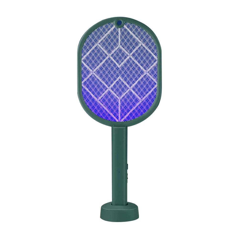 Electric Mosquito Zapper Racket Rechargeable Bug Killer Lamp Indoor Outdoor