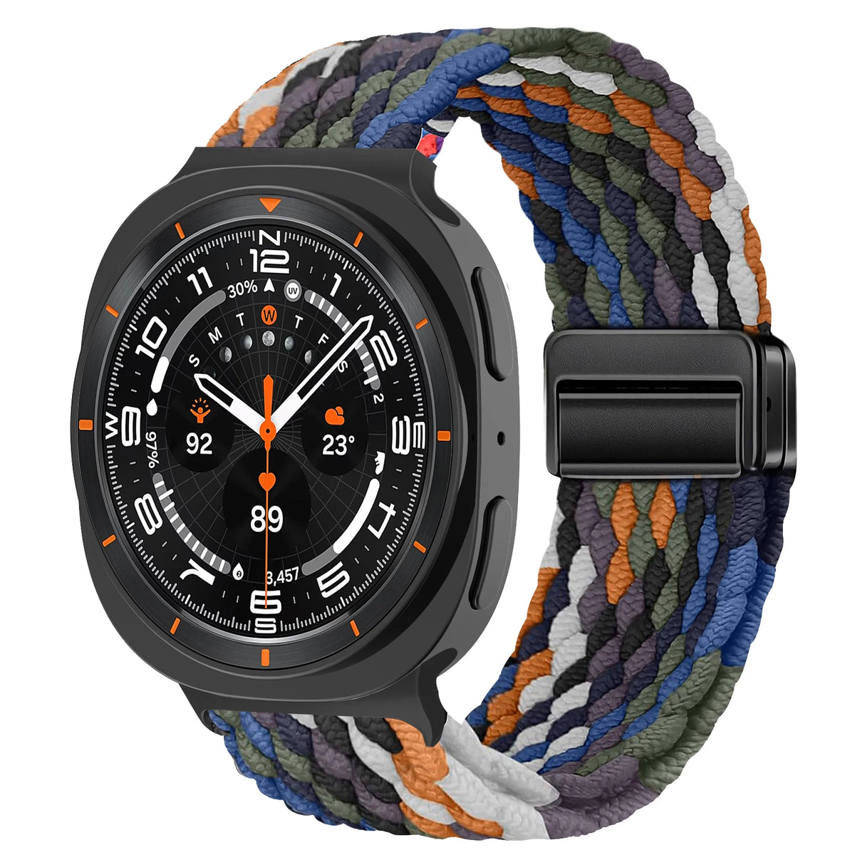 Magnetic Braided Nylon Strap For Samsung Galaxy Watch