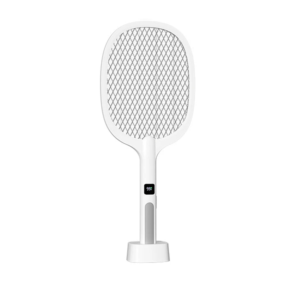 Electric Mosquito Zapper Racket Rechargeable Bug Killer Lamp Indoor Outdoor