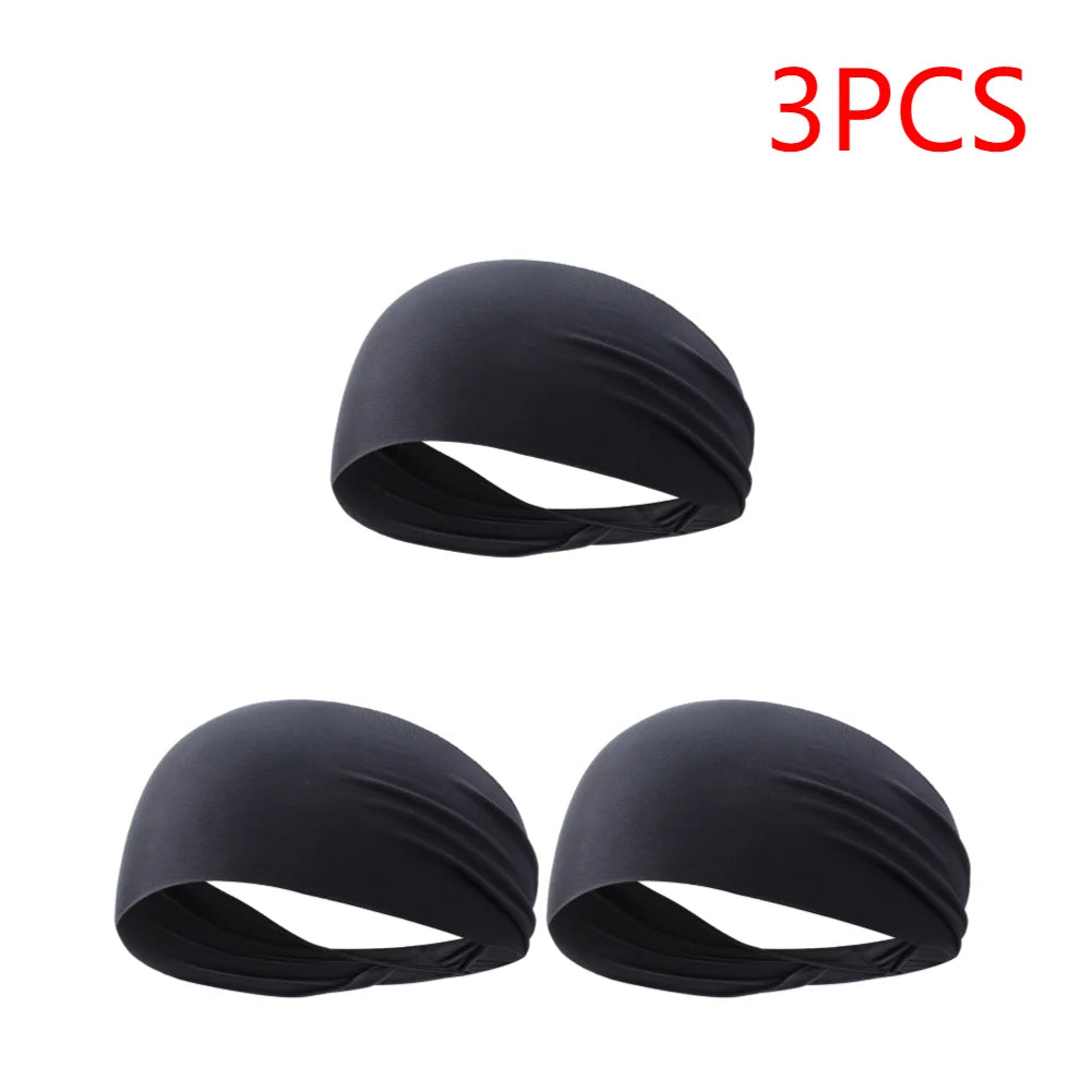 APWIKOGER Sports Headband Sweat Absorbent Elastic Running Band