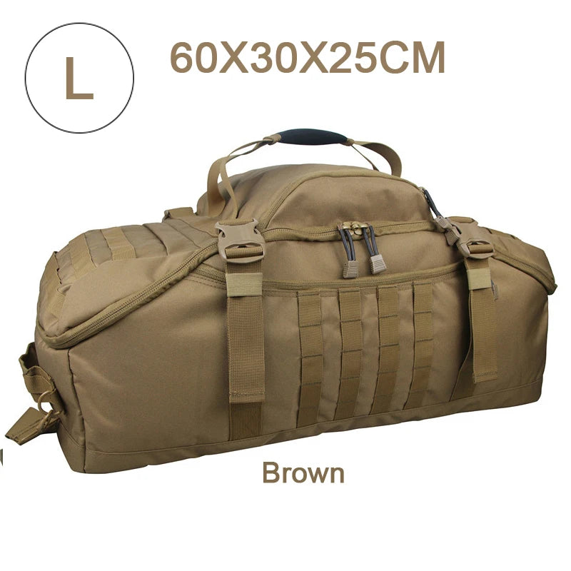LQARMY Outdoor MOLLE Tactical Backpack For Hiking Travel