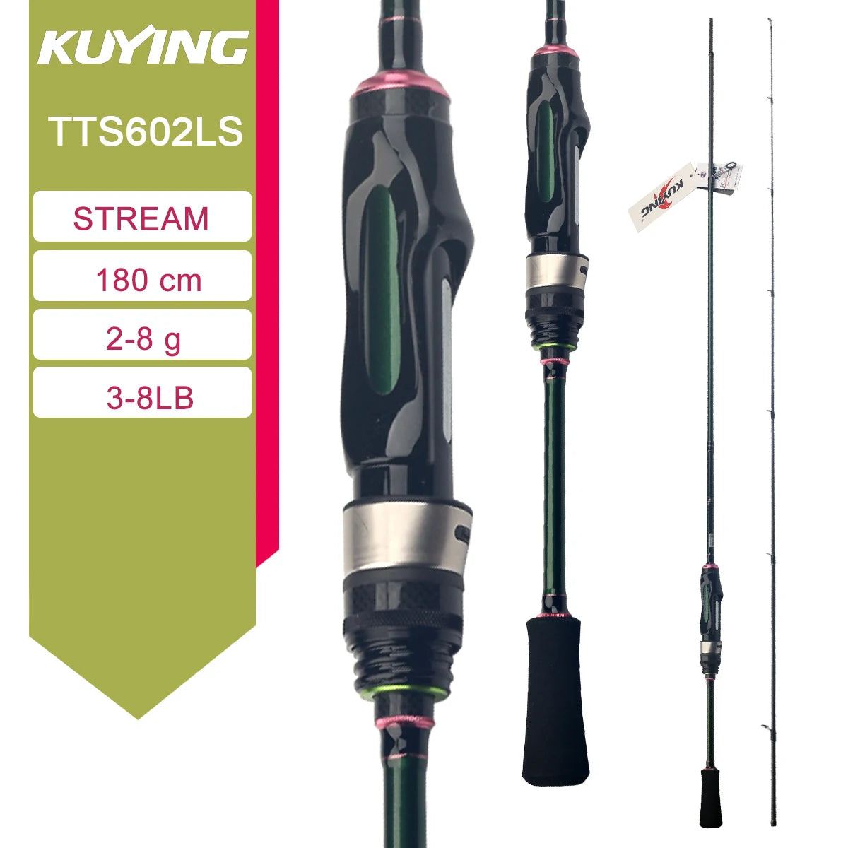 Kuying Teton River Casting Spinning Carbon Fishing Rod