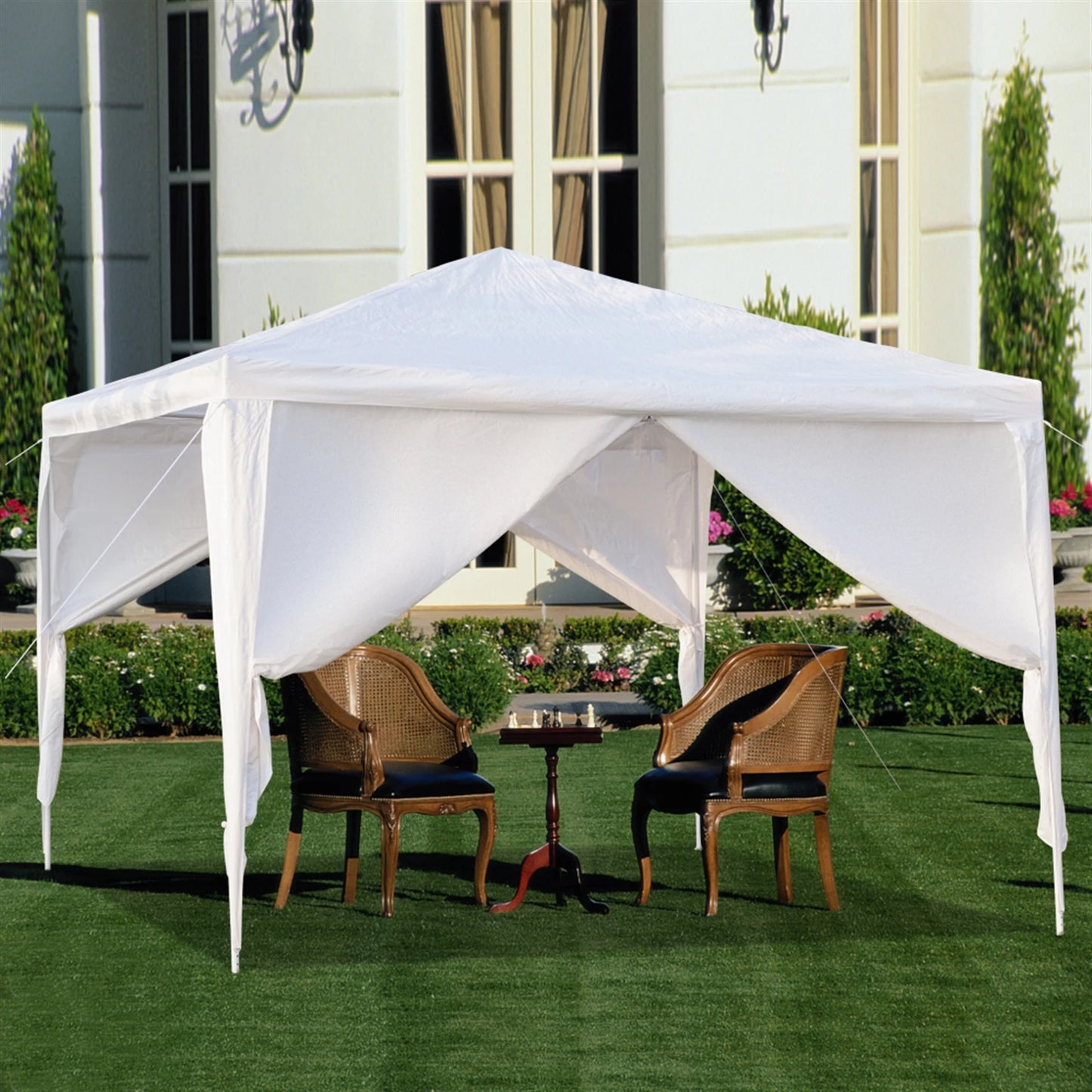 Folding Canopy Tent Tarp Rainproof Multi-function Camping Sunshade Oxford Cloth Waterproof Sun Shelter for Garden Patio