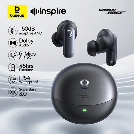 Baseus Inspire XP1 Adaptive Noise Cancelling Earbuds With 6 Mics