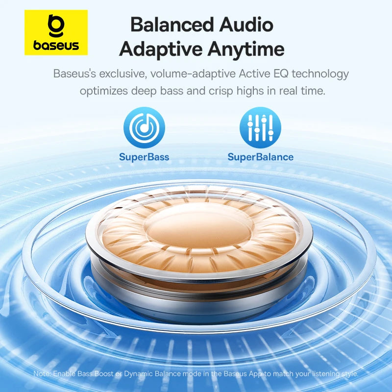 Baseus Bass Bp1 Pro Active Noise Cancelling Wireless Earbuds Ldac