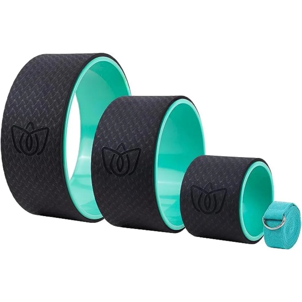 Florensi Yoga Wheel Back Stretcher For Pain Relief And Relaxation