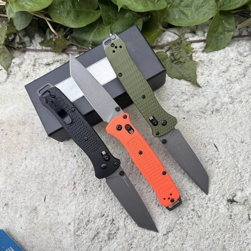 DIY Supplies BM 537 Folding Knife 440C Steel Survival Tool