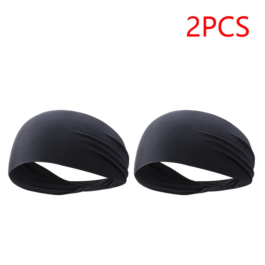 APWIKOGER Sports Headband Sweat Absorbent Elastic Running Band