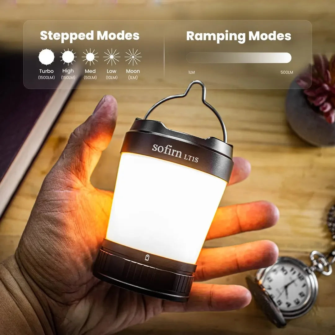 Sofirn LT1S Rechargeable Camping Light Lantern With USB C Power