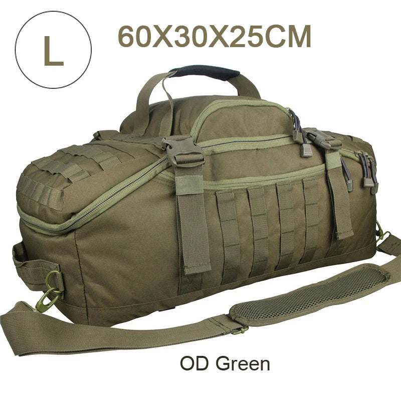 LQARMY Outdoor MOLLE Tactical Backpack For Hiking Travel