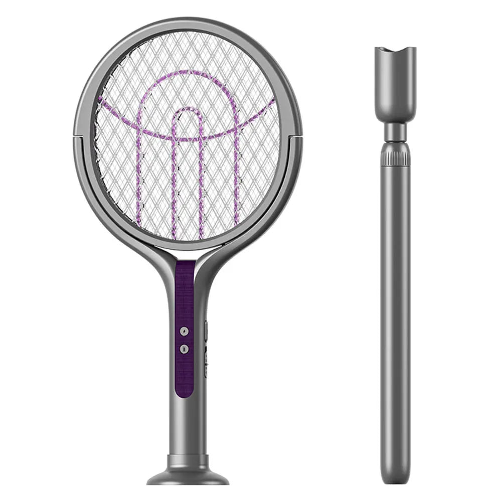 Electric Mosquito Zapper Racket Rechargeable Bug Killer Lamp Indoor Outdoor
