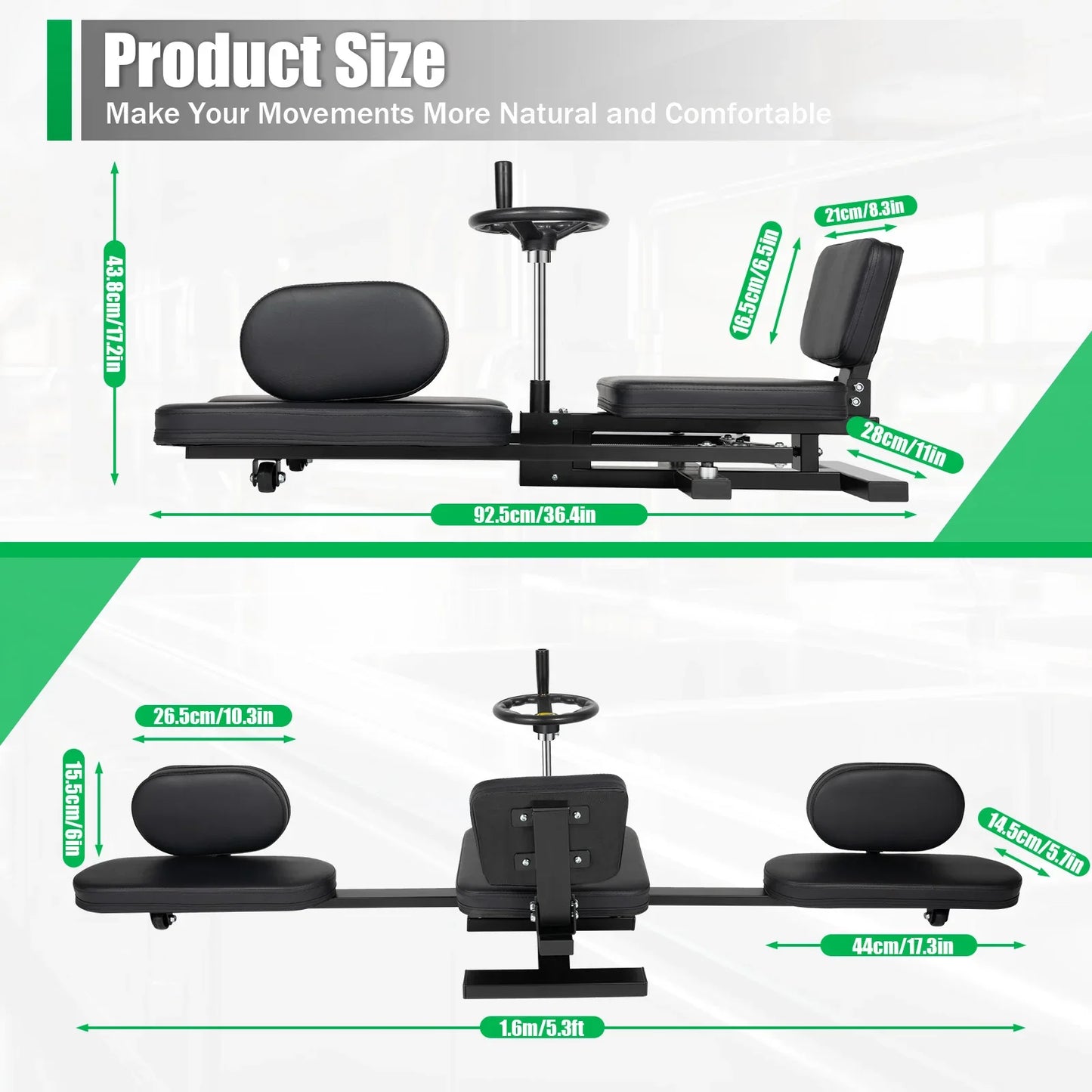 Leg Stretcher 3 Bar Spreader For Leg Flexibility And Stretching