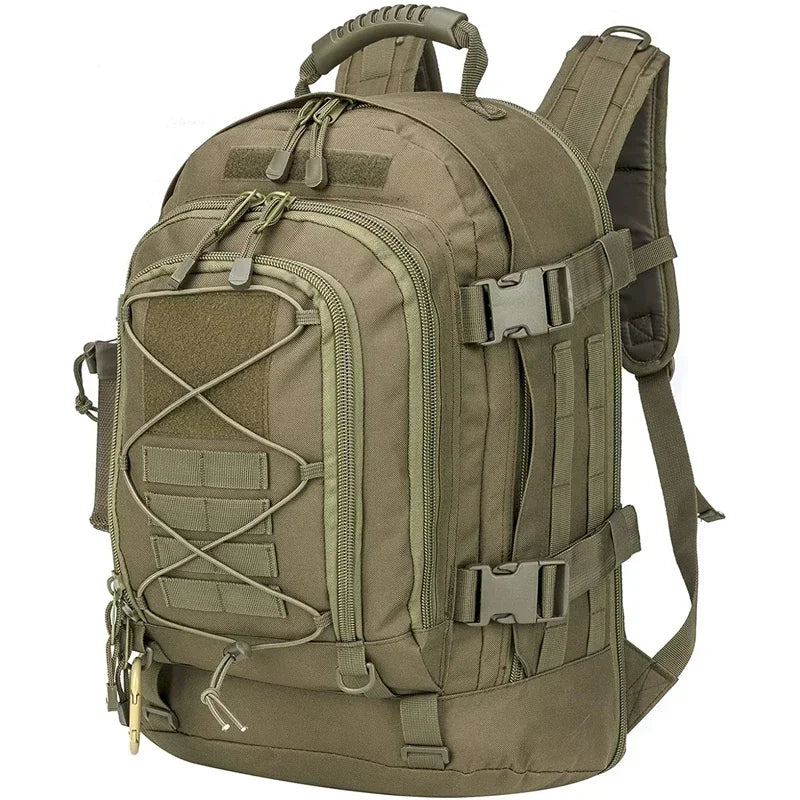 LQARMY Military Tactical Backpack Molle Assault Rucksack For Outdoor Travel