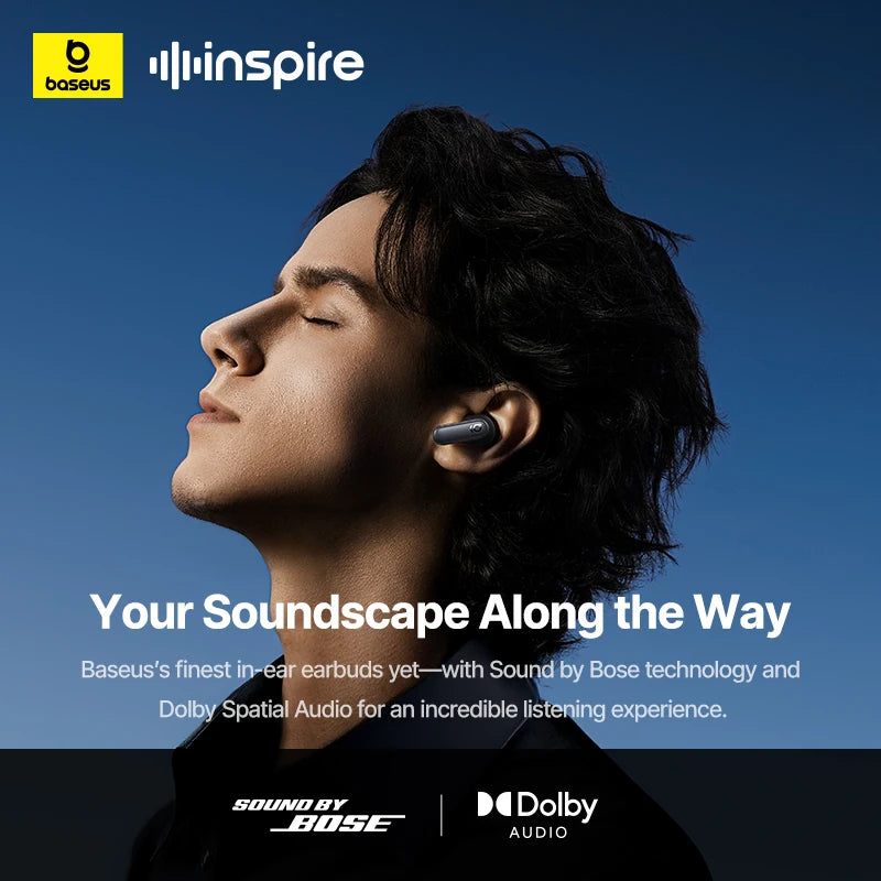 Baseus Inspire XP1 Adaptive Noise Cancelling Earbuds With 6 Mics