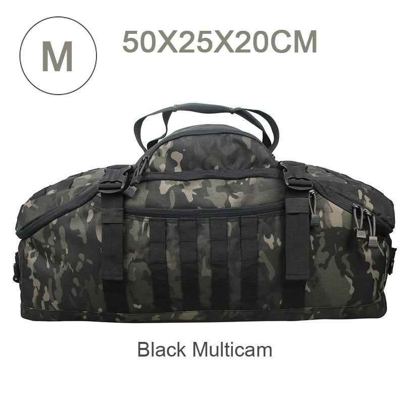 LQARMY Outdoor MOLLE Tactical Backpack For Hiking Travel