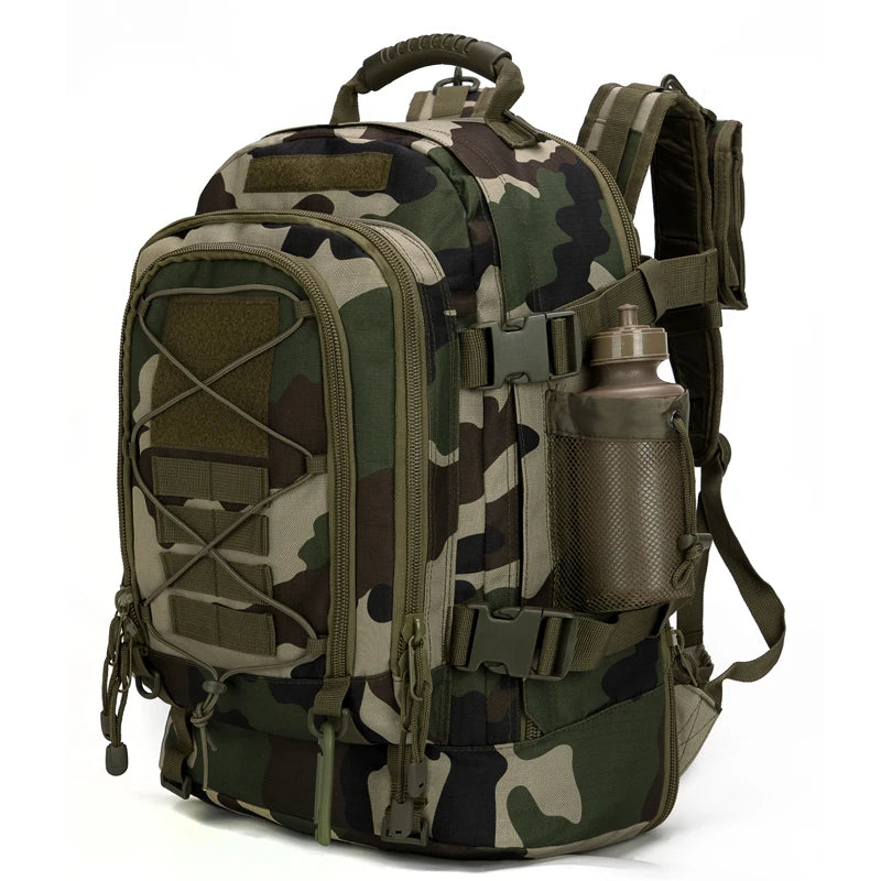 LQARMY Military Tactical Backpack Molle Assault Rucksack For Outdoor Travel