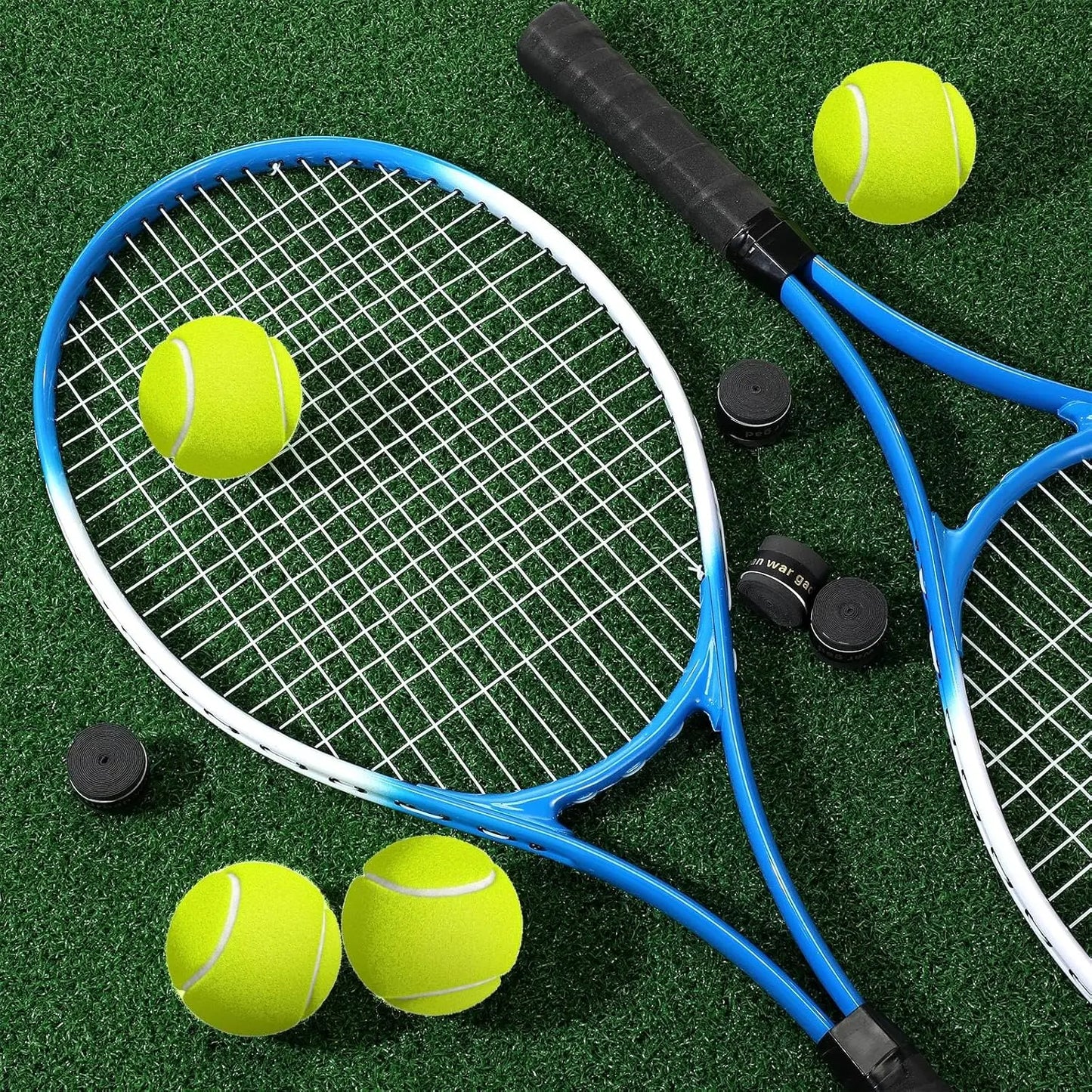 YTYIN 4 Pack Recreational Tennis Rackets For Adults Pre Strung