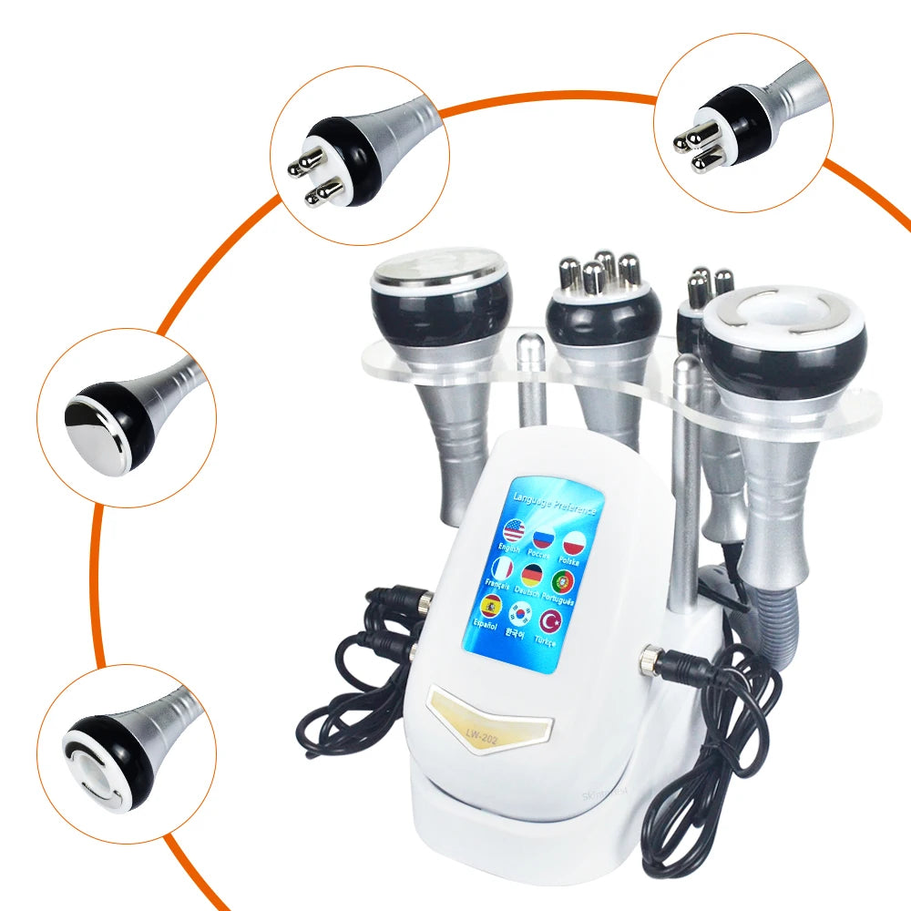 MISSHEART 4In1 Ultrasonic Cavitation Slimming Machine With Vacuum Suction