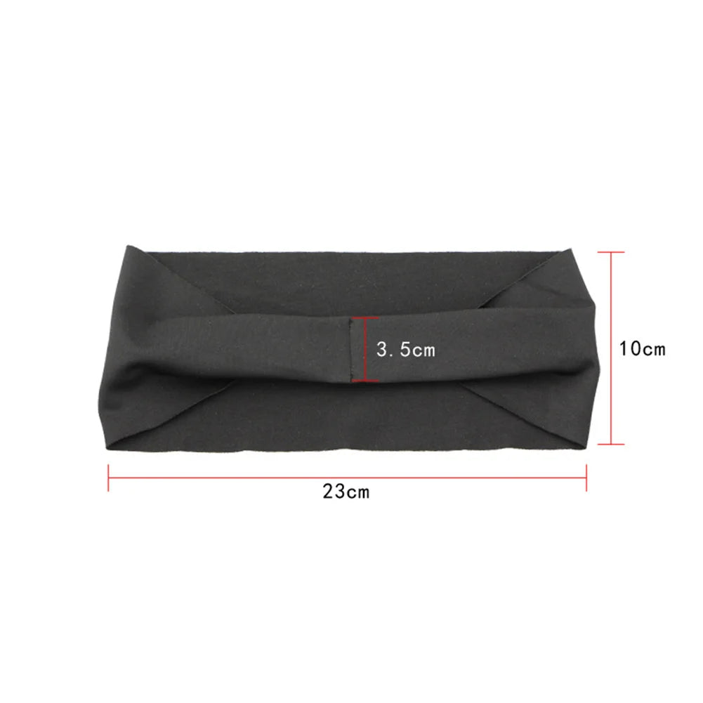 APWIKOGER Sports Headband Sweat Absorbent Elastic Running Band