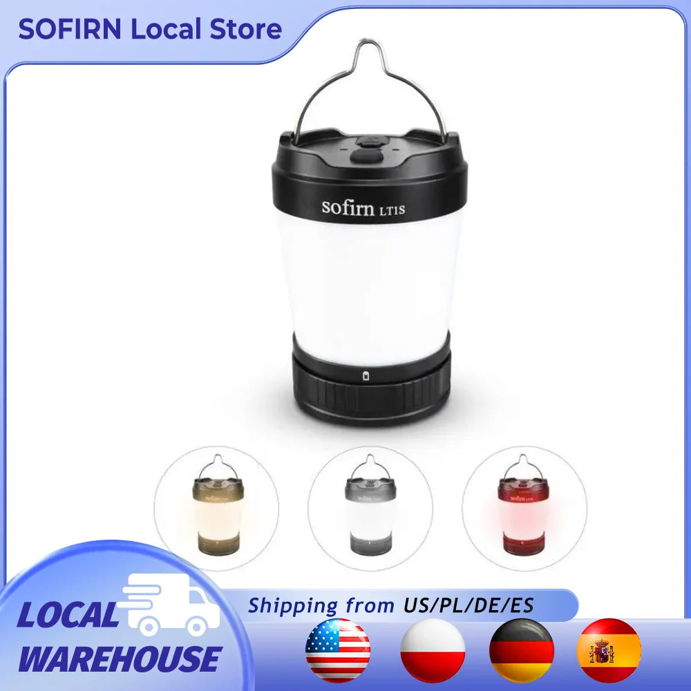 Sofirn LT1S Rechargeable Camping Light Lantern With USB C Power