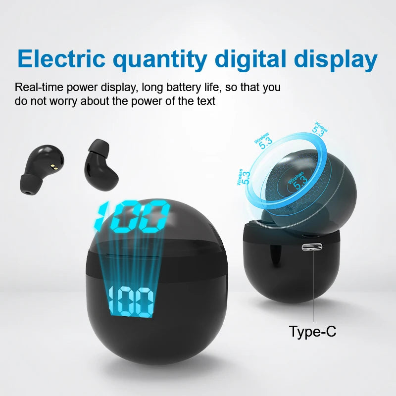 SHUKE Noise Reduction Sleep Headphones Wireless Bluetooth Earphones With Mic